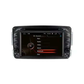 7 Tommer Android 9.0 Bil GPS navi mms Til Mercedes Benz W203 W208 W209 W210 W463 W163 W168 ingen DVD-afspiller tape video radio