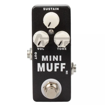 Mosky MINI MUFF Guitar Effekt Fuzz-Pedal 9V Pedal Effekt Guitar Pedal Guitar Tilbehør af God Kvalitet