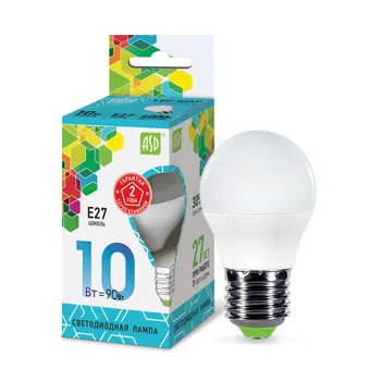 LED-lampe LED-BOLD-standard 10 W V E27 4000 K 900Лм ASD