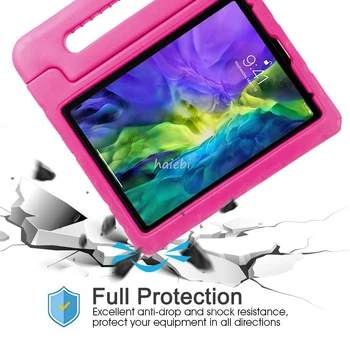 Bærbare Børn Tilfældet For iPad Pro 12.9 Tommer 2020 Tablet Tilfælde Stødsikkert Beskytte Dække Håndtere Stå Cover Til iPad Pro 11 tommer 2020