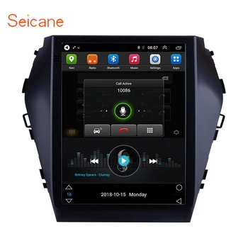 Seicane GPS Til 2016 2017 Hyundai Santafe IX45 9,7 tommer HD Touchscreen Android 9.1 Bluetooth FM Wifi Car Multimedia-Afspiller