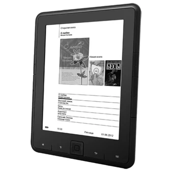 BK-6008 Elektronisk Papir Book Reader 6.0 Tommer Sn E-Bog Vandtæt E-Bog-Læser 4G RAM 800 x 600
