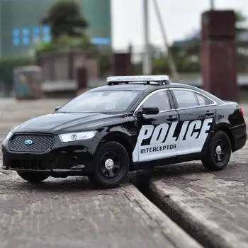 WELLY 1:24 Ford Taurus Politi Bil Model Die-casting Metal Model Børn Toy Kæreste Gave Simuleret Legering Bil Samling