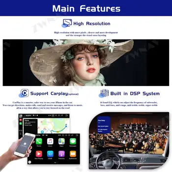 128GB Trådløse Carplay Android 10.0 Skærmen Multimedia Player For Hyundai Elantra 2016 GPS Navi Auto Audio Radio Stereo Head Unit