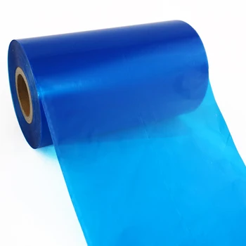 Voks bånd blå farve 110x300m termotransfer Bånd til Zebra/Avery printeren brug for papir etiketrulle