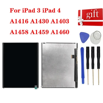 Til iPad 3 LCD-Skærm A1416 A1430 A1403 A1458 A1459 A1460 til iPad 4 LCD-Skærm Panel Modul Skærm