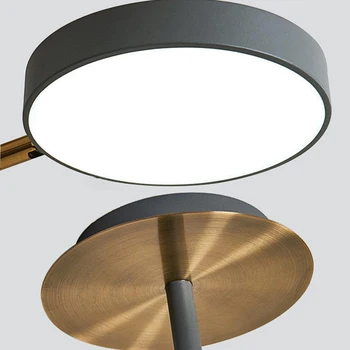Moderne LED-Lysekroner Minimalistisk Vedhæng Lys Nordiske Lysekroner Lys loftslampe i Metal Lampeskærme til Stue, Soveværelse