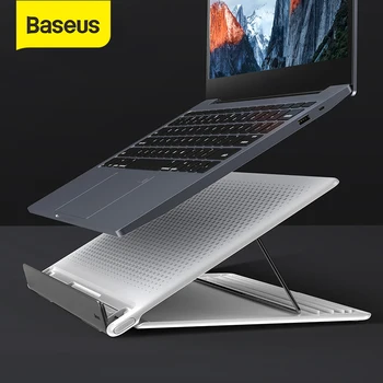 Baseus Bærbare computer Stå Justerbar Bruser Notebook Indehaver Bærbare Folde til MacBook Computer Beslag Løfte Køling, Non-slip Stå