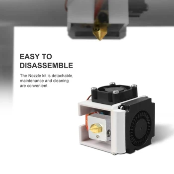 LÆNGERE Terning 2 3D-Printer Cube2 Kit Med Aftagelig Bygge Plade Touch Screen FDM Pritner For Entry-Level Børn