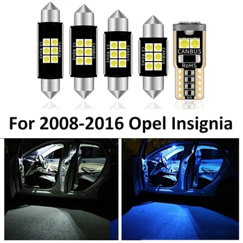 12pcs Fejl uden Lys For 2008-2016 Opel Insignia Sedan Sedan Ejendom Hatchback, Sports LED Pære Interiør Lys Kit læselampe