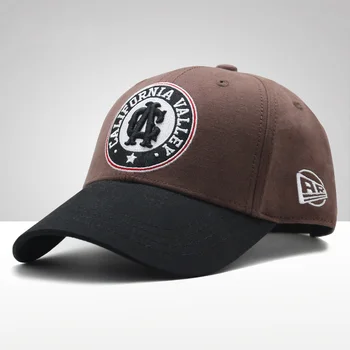 Ny Amerikansk bomuld brev broderi cap personlighed hip hop baseball caps for mænd og kvinder casual vilde hat til udendørs sport, hatte