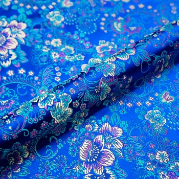 Brokade mønster jacquard stof i høj kvalitet satin kjole materiale til at sy cheongsam og kimono DIY-designer