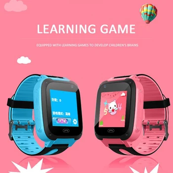 S4 Børn SmartWatch Kalde GPS-Ur Børn Armbånd med Musik Spillet Kamera Sim-Kort Anti-tabte Baby Smartwatches til IOS og Andriod