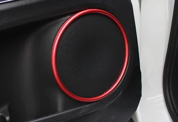 Døren stereo Højttaler dække trim Indre Lyd dekorative Sticker Ramme For Honda HR-V HRV Vezel 2016 Bil Styling C475