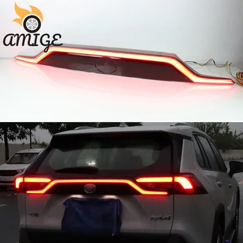 Bil LED Baglygter Til Toyota RAV4 RAV 4 2019 2020 Backup Lamper Bremse Lys Bageste Kofanger Dekoration Reflektor Auto Lampe