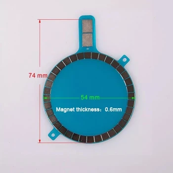 Trådløs Opladning Magnet for iPhone 12 Pro Max 12 Mini-11 Xs 8 Mobiltelefon Tilfælde af Stærk Magnetisk Læder Cover til Magsaf