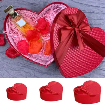 Rød hjerteformet Blomsterhandler Hat Max Candy Bokse Sæt Valentine ' s Day Gave Box Emballage Kasser Blomster Gaver, der Bor Vase