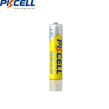 50stk/masse PKCELL AAA, 1,2 V NIMH-Batterier Ni-Mh AAA Genopladelige Batteri Battria 3A Batterias Høj Kapacitet 1200mAh