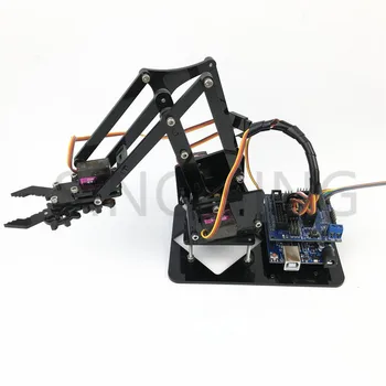 4DOF manipulator arduino Robot-arm fjernbetjening ps2 mg90s