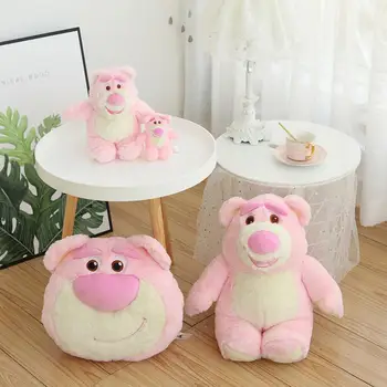 Lotso plys legetøj kawaii animationsfilm udstoppet dukke dejlig bjørn bløde dukke fødselsdag blød gave til børn, kæreste til stede