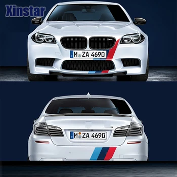 KK M Performance-Bil Bonnet Stribe Klistermærke Til BMW E38, E39 E46 E53 E60 E61 E64 E70 E71 E85 E87 E90 E83 F10 F20 F30 F35 GT M3-M5