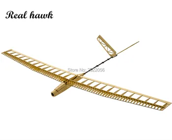 Balsawood Fly Model Laser Cut Svævefly El UZI 1400mm Vingefang byggesæt Woodiness model WOOD FLY