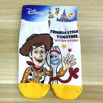 På tilbud! Disney tegnefilm sokker tegnefilm mickey, anders and anna sokker kvindelige voksne sokker syning ren bomuld kvindelige sokker < Tøj \ Trekloeveret.dk