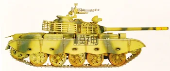 1:35 69 - II Main Battle Tank Militære Samling Model Elektriske Pansret Køretøj