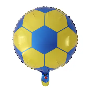 50stk 18inch soccer jersey fodbold Fest helium-balloner Dreng fødselsdag Dekoration latex Fodbold Forsyninger kids Legetøj balloner