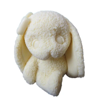 3D-dyr, mug Kanin bunny silikone sæbe skimmel animalsk aroma stearinlys mould sæbe gøre forme harpiks ler forme PRZY DW0106