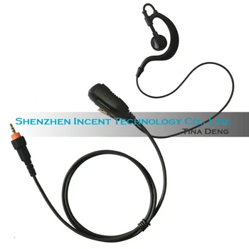 VOIONAIR 2pcs/lot G-Form Ear Hook-Ørestykke Hovedtelefoner Headset TOT-Mic for Motorola CLP1010 CLP1040 CLP1060 CLP446