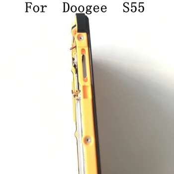 Doogee S55 Brugt LCD-Skærm + Touch Screen + Ramme For Doogee S55 MTK6750T 5500mAh 4GB 64GB Mobiltelefon