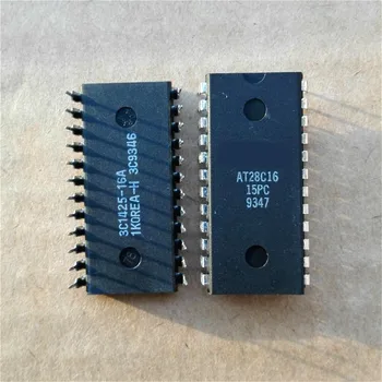 5PCS -1lot integrerede kredsløb AT28C16-15 DIP-24 in-line AT28C16-hukommelse chip IC PC / PI / PU