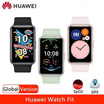 Original HUAWEI Se FIT Smartwatch Quick-Træning Animationer GPS Blodets Ilt-10 Dage Batteriets Levetid Gave Watch Global Version