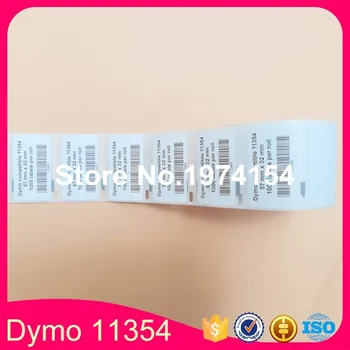 4 Ruller Dymo Kompatibel 11354 Label 57 mm*32mm 1000Pcs Kompatibel for LabelWriter 400 450 450Turbo Printeren SLP 440 450
