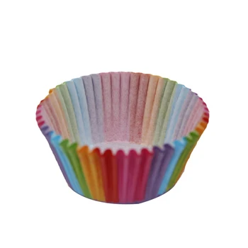 NYE 500Pcs Farverige Papir Kasse Kage, Cupcake Liner Udsmykning Værktøjer Papir Cupcake Bagning Muffin Tilfælde Party Cup Kage form for Skuffe